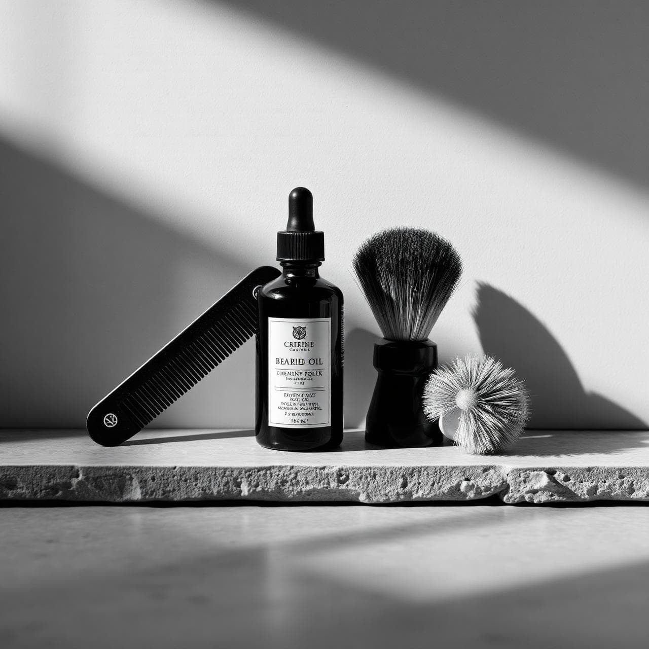 Mancave grooming objects