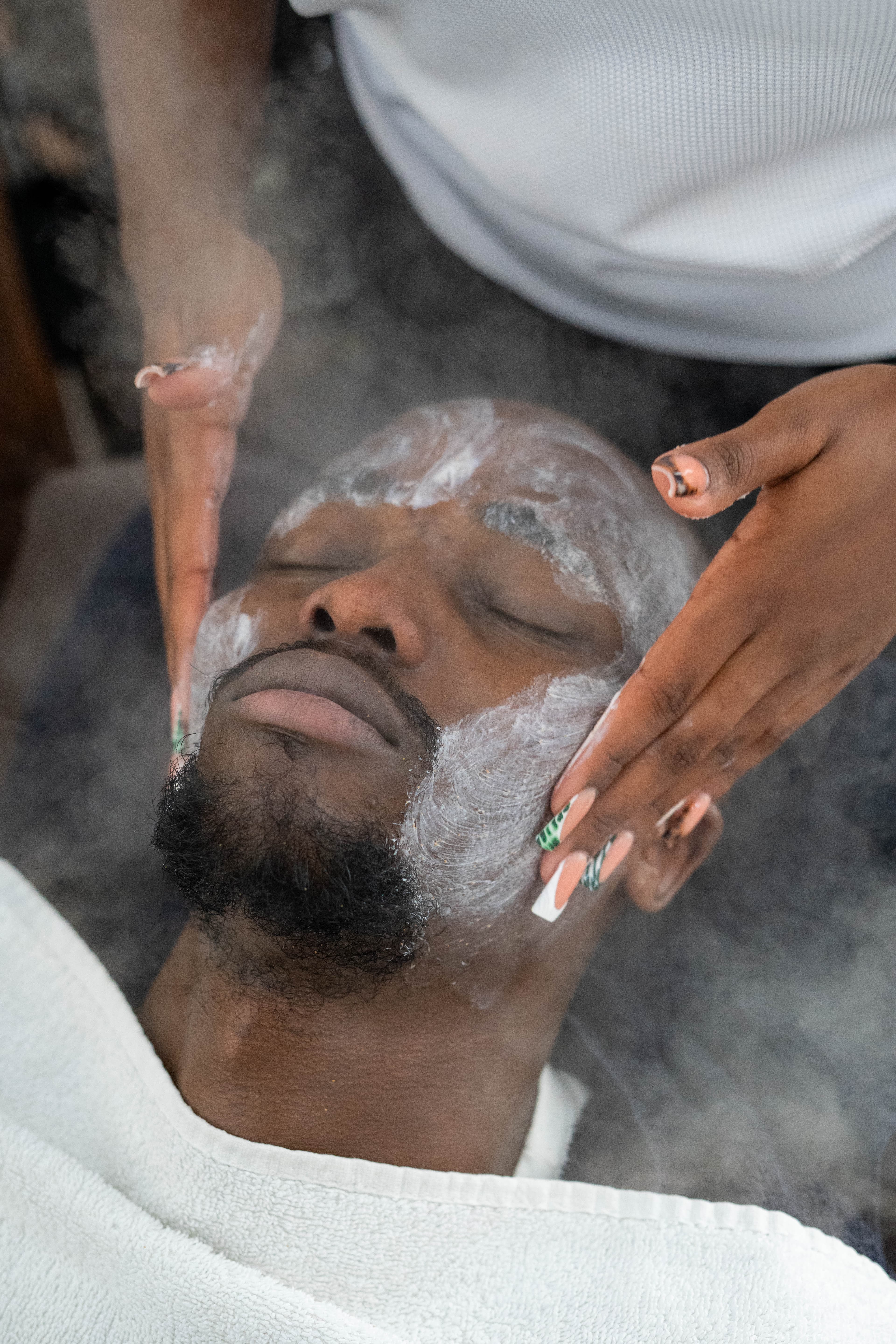 Face steam treatment